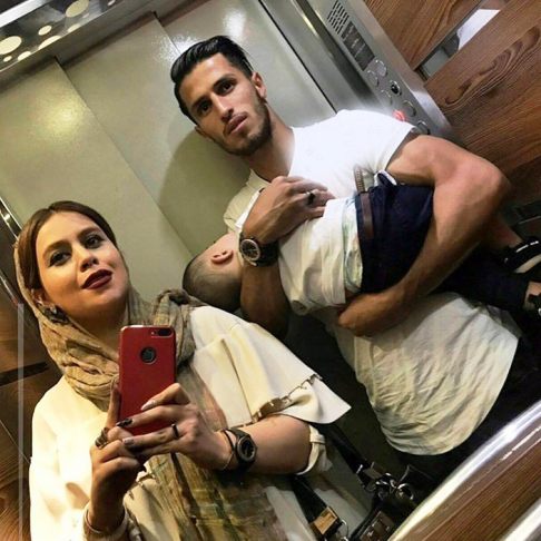 عکس علی علیپور و همسرش