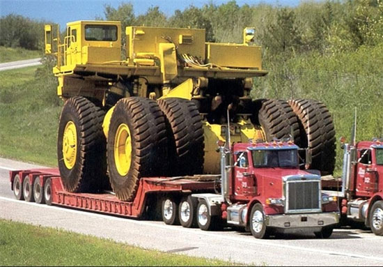 بزرگ‌ترین کامیون‌های جهان
