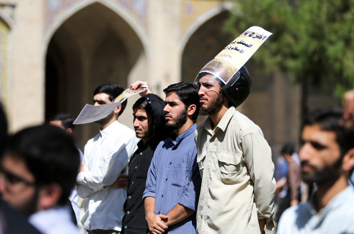 (تصاویر) تجمع طلاب علیه آل‌سعود