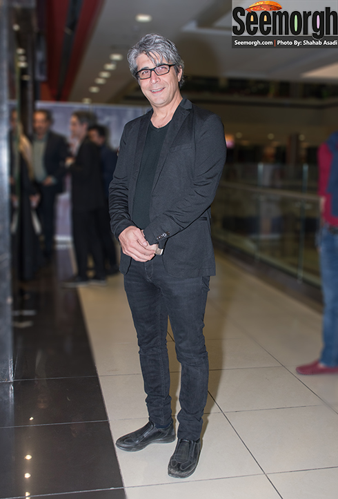 امیر غفارمنش در اکران فیلم نفس در پردیس کوروش
