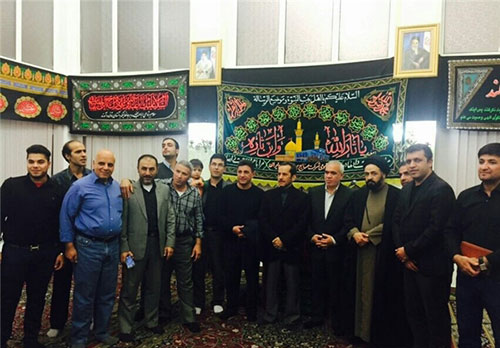 عکس: عزاداری قلعه نویی در اوکراین