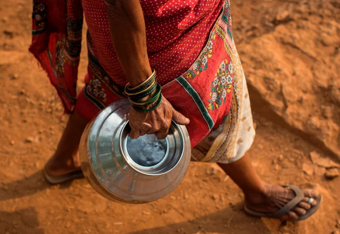 (تصاویر) چندهمسری به خاطر کم‌آبی و خشکسالی