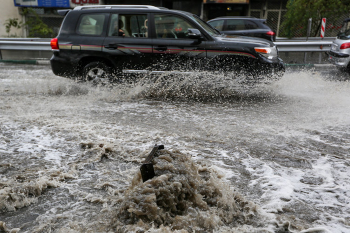 (تصاویر) بارش شدید باران در تهران
