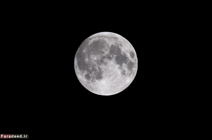 (تصاویر) ماه‌گرفتگی منحصر به فرد