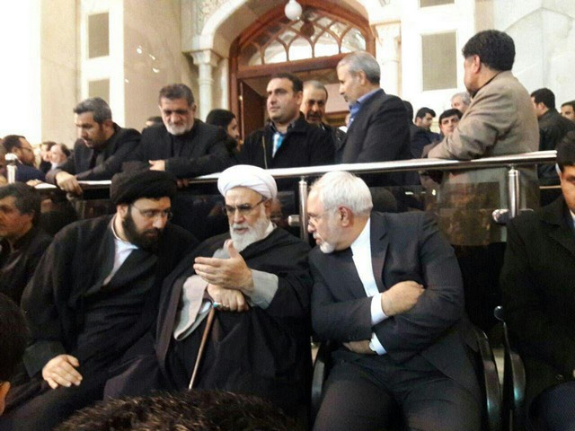 رئیس دفتر رهبر انقلاب در مراسم آیت الله هاشمی/عکس