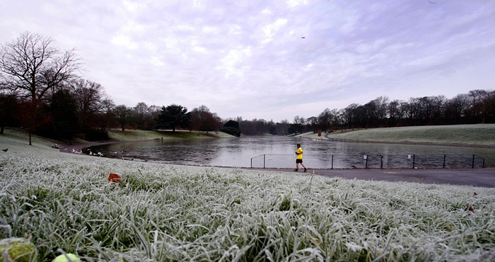 تصاویر/ یک روز برفی در انگلیس