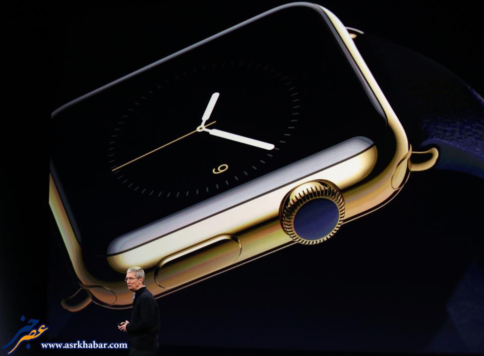 رونمایی رسمی ساعت مچی اپل (عکس)
