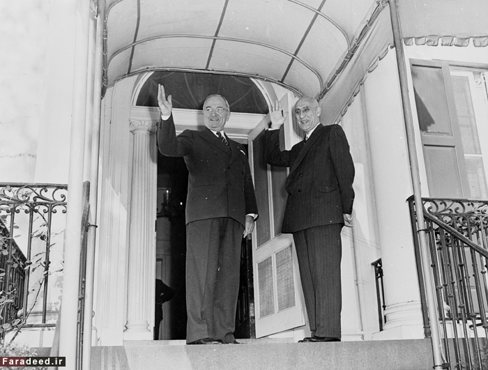 (تصاویر) مصدق در امریکا