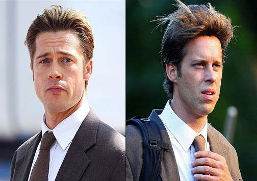 هنرپیشه‌های هالیوودی و بدلکارهایشان + تصاویر