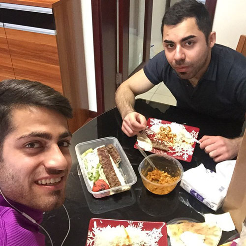 عکس: نهار لژیونر تیم ملی در چین