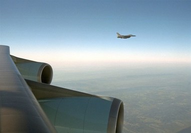 پرواز بر فراز خلیج مکزیک