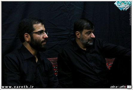 عکس عزاداری رادان در هیئت سیب سرخی