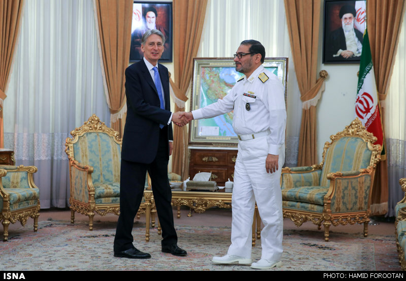 دیدار وزیر خارجه انگلیس باشمخانی/عکس