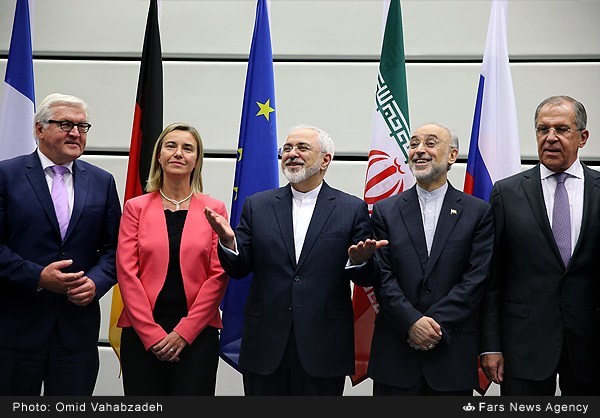 دکتر ظریف به همراه دیگر وزرای خارجی در وین/تصاویر