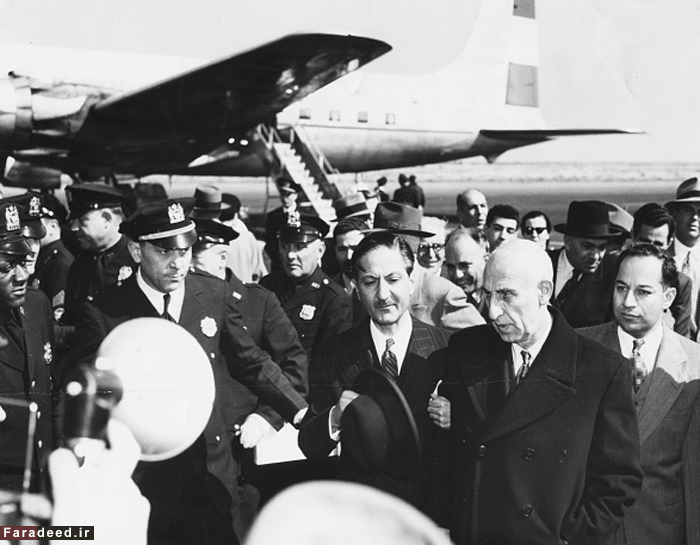 (تصاویر) مصدق در امریکا