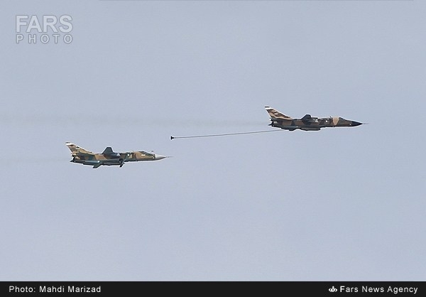 سوختگیری‎هوایی‌جنگنده‌های‌سوخو/عکس