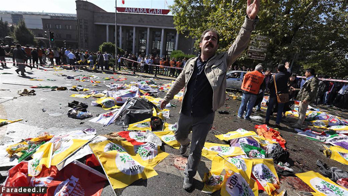 (تصاویر) شنبه خونین ترکیه