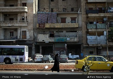زندگی در شهر جنگی حلب