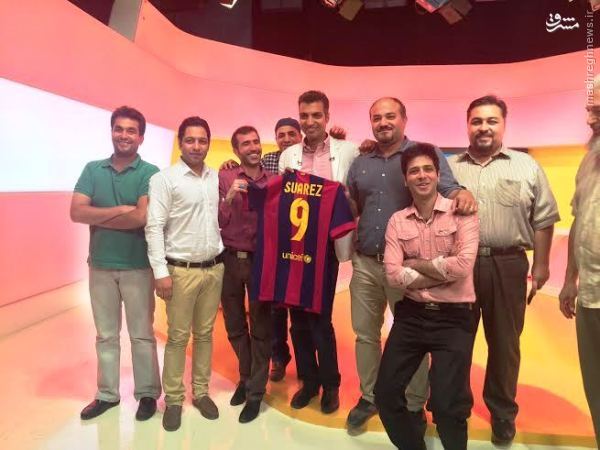 هدیه تولد جالب برای جسن تولد 40 سالگی فردوسی‌پور/ عکس