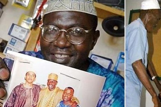 اوباما در لباس اسلامی/ عکس