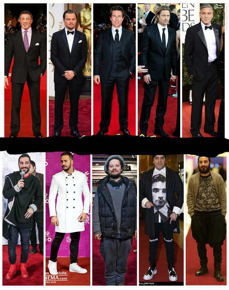 عکس/ تفاوت فرش قرمز جشنواره فجر و اسکار