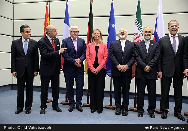 دکتر ظریف به همراه دیگر وزرای خارجی در وین/تصاویر