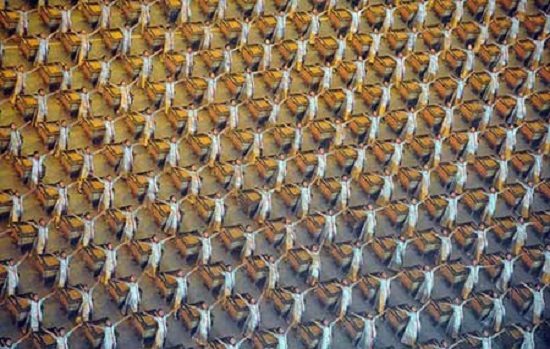 محسنی//////////////وقتی چینی‌ها دسته جمعی هنرمند می شوند + تصاویر