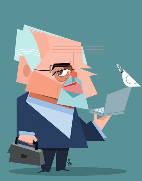 محمدجواد ظریف!/کاریکاتور