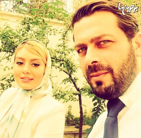 سلفی پزمان بازغی و سحرقریشی/ عکس