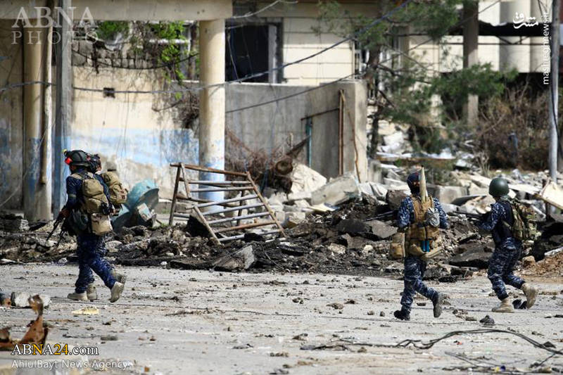 تصاویری جدید از عملیات آزادسازی موصل از دست داعش