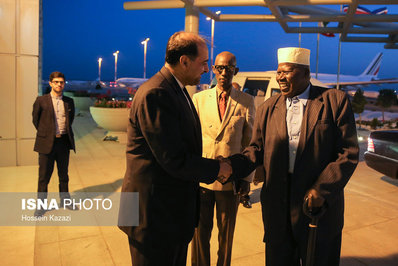 ورود موسس علی، معاون نخست وزیر اوگاندا