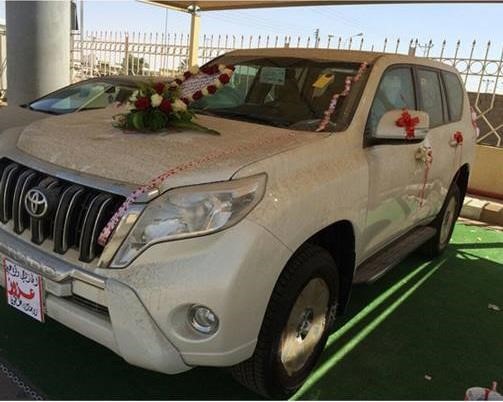 هدیه زن سعودی به همسرش/عکس