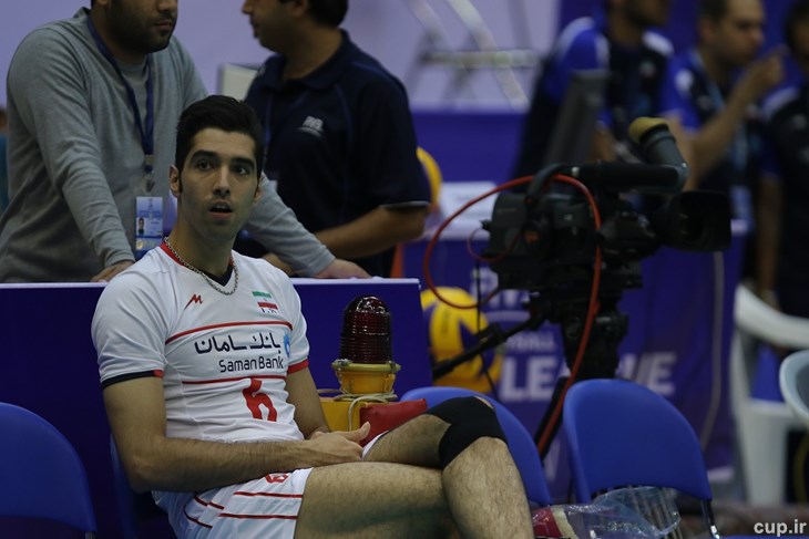 رونمایی از چهره جدید سید محمد موسوی در بازی ایران مقابل روسیه/ عکس