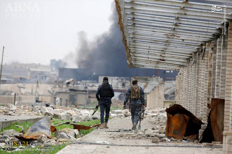 تصاویری جدید از عملیات آزادسازی موصل از دست داعش