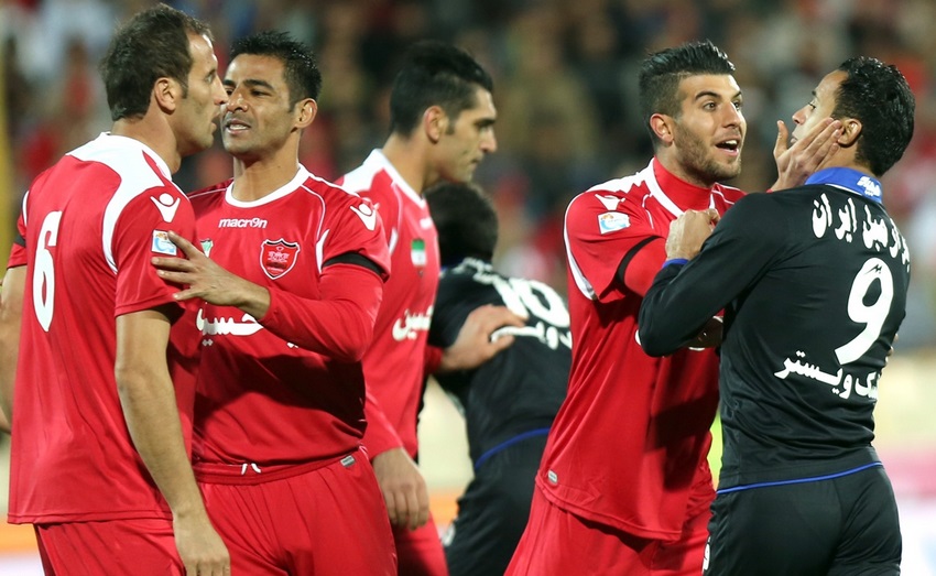 بنگر و برهاني دشمن‌هاي شماره يک دربي/ عکس