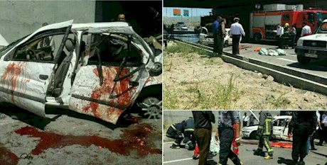 مرگ دلخراش ۳ دختر دانشجو در حادثه رانندگی+عکس