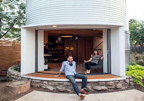 تبدیل سیلوی غلات به خانه‌ای مدرن +تصاویر