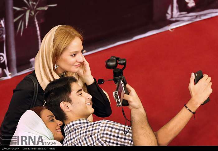 سلفی جالب با مهناز افشار/ عکس