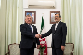 دیدار نماینده وی‍ژه روسیه با جابر انصاری 