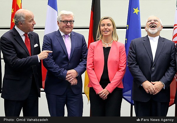 دکتر ظریف به همراه دیگر وزرای خارجی در وین/تصاویر