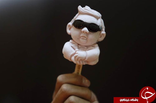 بستنی با چهره کیم جونگ اون / عکس