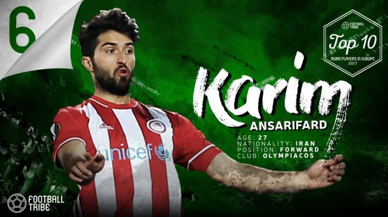 جهانخبش، سومین بازیکن برتر آسیا در سال 2017 + عکس