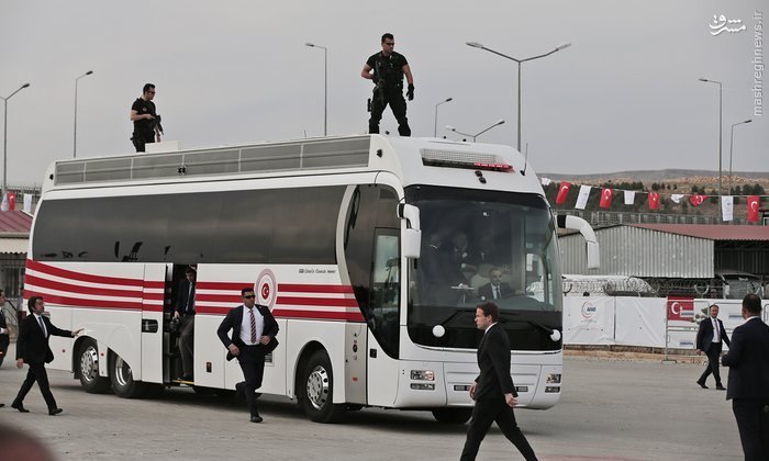 تیم حفاظت آنگلا مرکل در ترکیه/ عکس