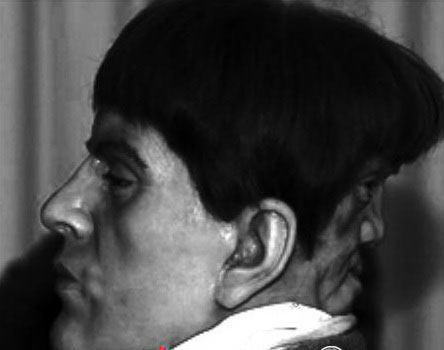 این مرد دو چهره داشت/عکس