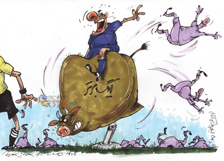 قهرمان لیگ برتر!/ کاریکاتور