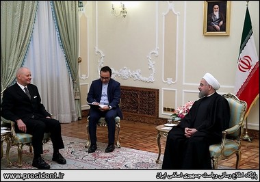 دکتر روحانی در دیدار سفیر جدید آلمان 