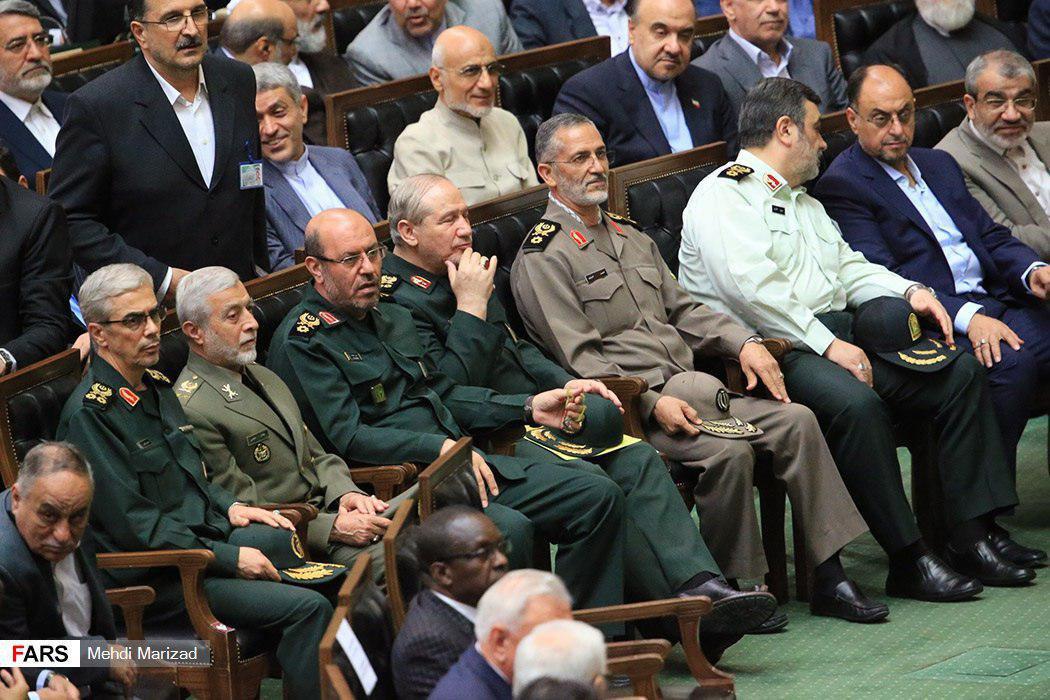 میرسلیم در مراسم تحلیف روحانی/عکس