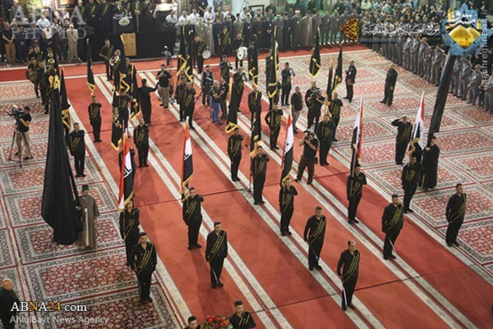 کاظمین سیاه‌پوش عزای شهادت امام جواد(ع)