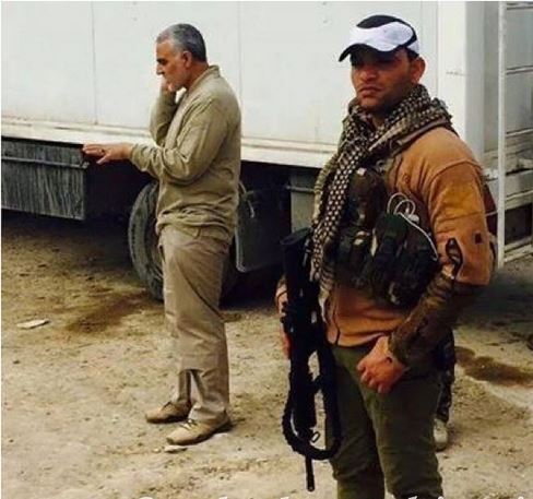 جدیدترین عکس سردار سلیمانی در عراق