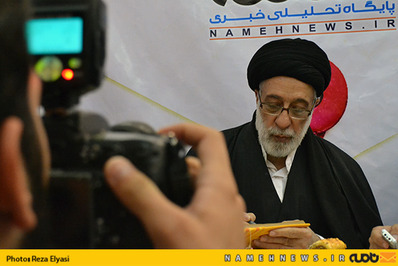 حجت الاسلام هادی خامنه ای عضو مجمع روحانیون مبارز